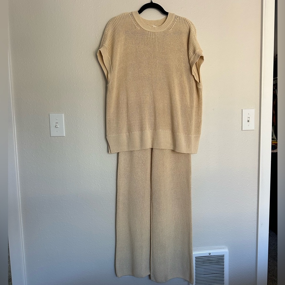 Luxury knit set